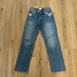 RAILS The Topanga High Rise Straight Jeans 26